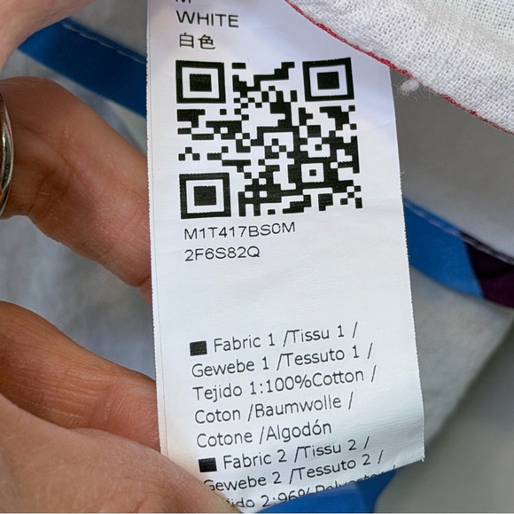 Cicy Bell | Multicolored Rainbow Striping Lightweight Boho Blouse Peasant Top - Picture 12 of 15